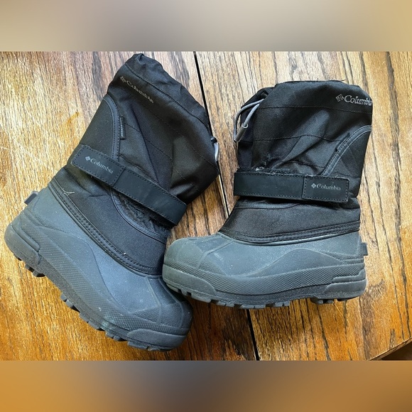Columbia Other - Columbia Powderbug Winter Boots Kids Sz 12 Snow Insulated